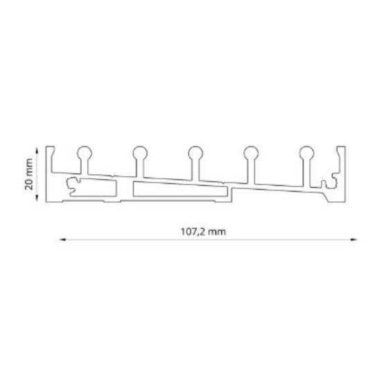 Glazen schuifpanelen 4900x2240mm