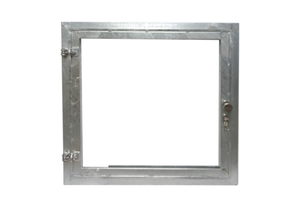 Stalraam Links Model 100x100cm Vuurverzinkt