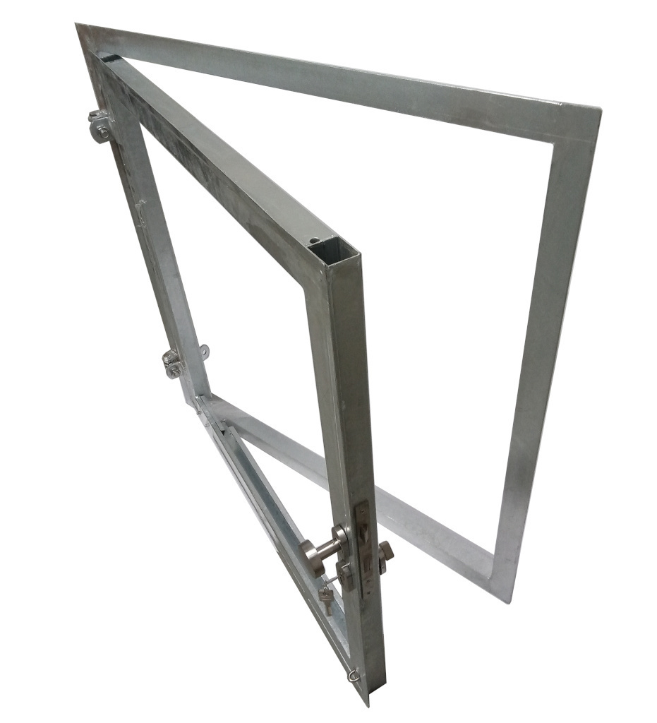 Stalraam Links Model 100x100cm Vuurverzinkt