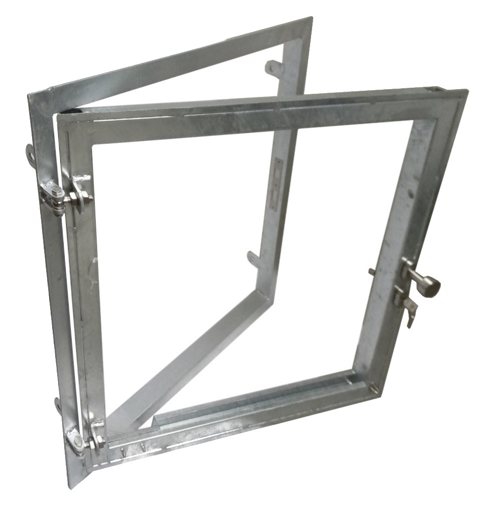 Stalraam Links Model 100x100cm Vuurverzinkt