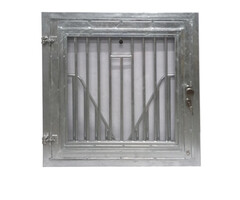 Stalraam 100x50cm Kantelbaar - V Rooster Vuurverzinkt