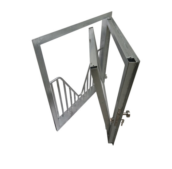 Stalraam Kantelbaar 100x100cm - V Rooster Vuurverzinkt