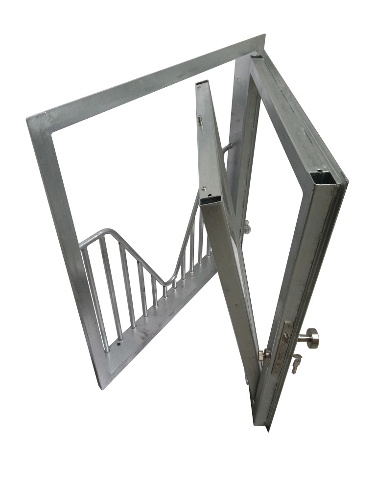 Stalraam Kantelbaar 100x100cm - V Rooster Vuurverzinkt