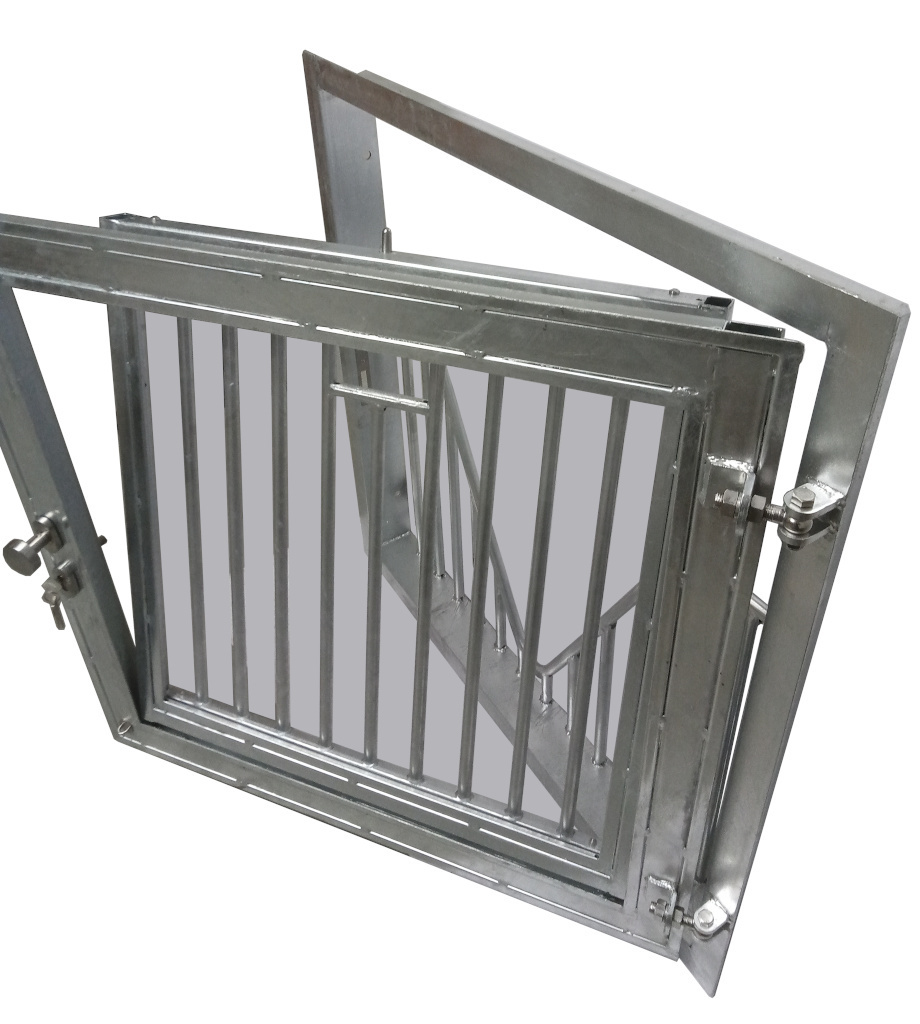 Stalraam Kantelbaar 100x100cm - V Rooster Vuurverzinkt