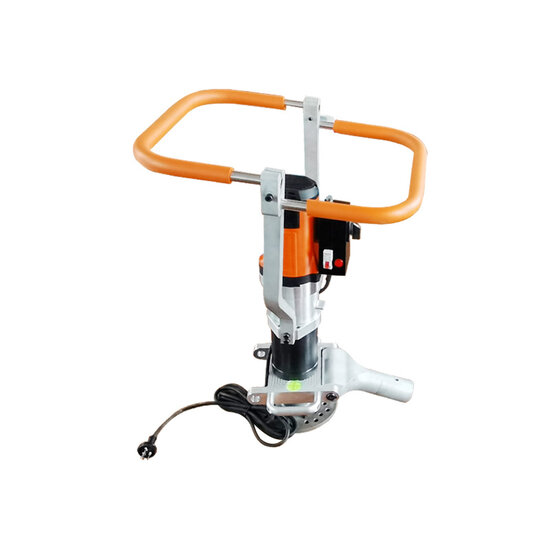 Boormachine voor funderingsschroef