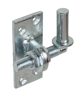 Plaatduim verstelbaar RVS