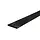 Plank Grenen Geïmpregneerd Zwart 14x180x1.6cm