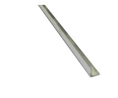 Aanslaglat Aluminium 200cm - Hoekprofiel 20x20mm