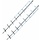 RVS Flex Fence 166cm Draaibare Lamellen Shutter
