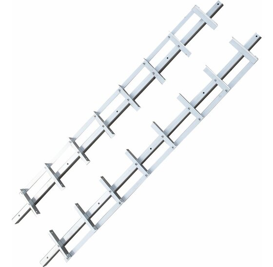 RVS Flex Fence 166cm Draaibare Lamellen Shutter