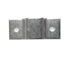 Traliebeslag 20x50mm [2mm] Galvanisch Verzinkt