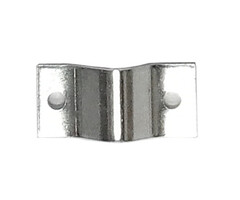 Traliebeslag 20x43mm [2mm] Galvanisch Verzinkt