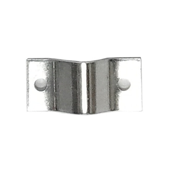 Traliebeslag 20x43mm Galvanisch Verzinkt