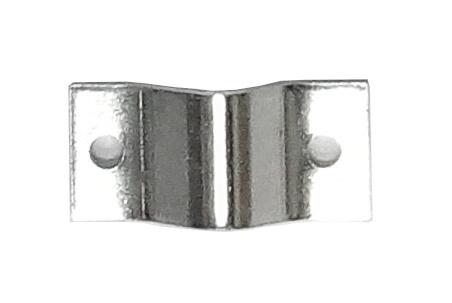 Traliebeslag 20x43mm Galvanisch Verzinkt