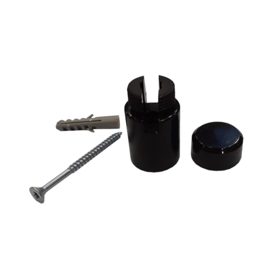 Afstandhouder 30mm Gaaspanelen Rond Zwart (10 stuks)