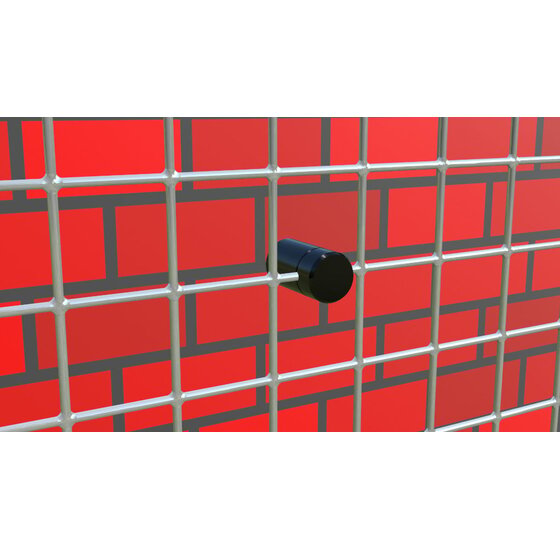 Afstandhouder 30mm Gaaspanelen Rond Zwart (10 stuks)