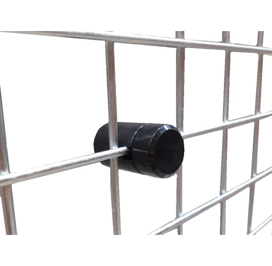 Afstandhouder 30mm Gaaspanelen Rond Zwart (10 stuks)