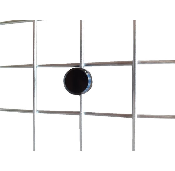 Afstandhouder 30mm Gaaspanelen Rond Zwart (10 stuks)