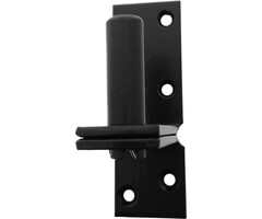 Plaatduim Ø16 21mm zwart