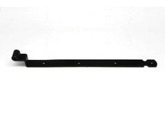 Duimheng met bocht zwart 650 mm (grote bocht) [6 mm]