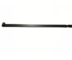 Duimheng Zwart Gepoedercoat 800mm - 6mm Dik
