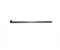 Duimheng Zwart Gepoedercoat 800mm met Punt