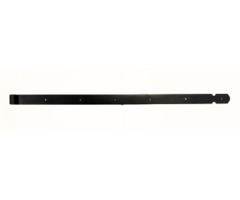 Duimheng Zwart gepoedercoat 1000mm [6mm]