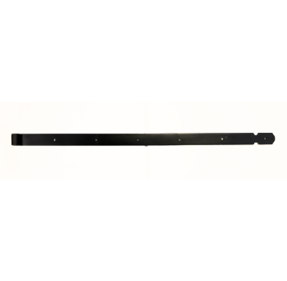 Duimheng Zwart gepoedercoat 1000mm [6mm]