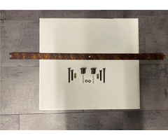 Verlengrail 900mm (alle andere) Rustiek