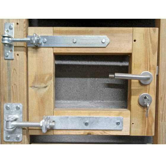 Verstelbaar Poortbeslag 670x40x5mm Verzinkt