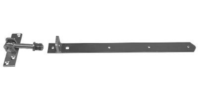 Verstelbaar poortbeslag 670x40x5mm - Galvanisch Verzinkt