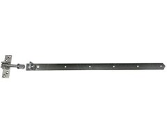 Verstelbaar poortbeslag 800x40x5mm - Galvanisch Verzinkt