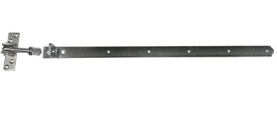 Verstelbaar poortbeslag 800x40x5mm - Galvanisch Verzinkt