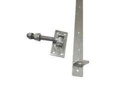 Verstelbaar poortbeslag 900x50x6mm - Vuurverzinkt