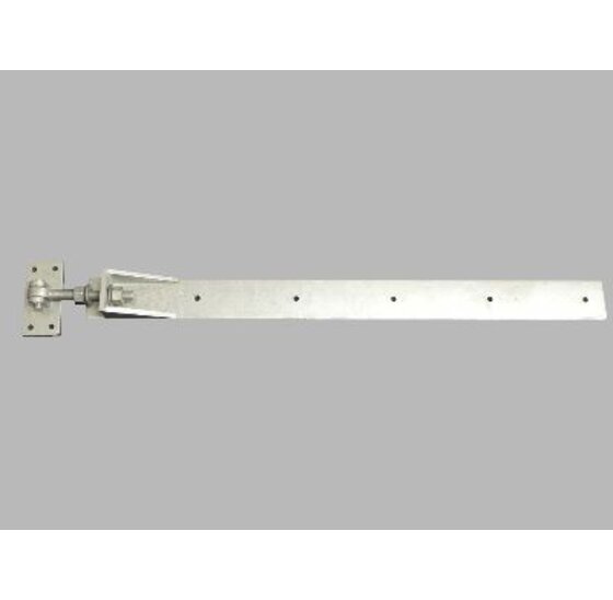 Verstelbaar poortbeslag 1000x80x10mm - Vuurverzinkt