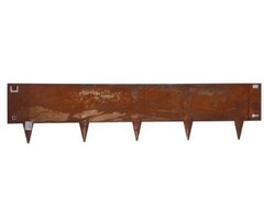 Cortenstaal borderrand 106x40 cm