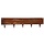 Cortenstaal borderrand 106x40 cm, 1,5 mm dik met roestbruine uitstraling