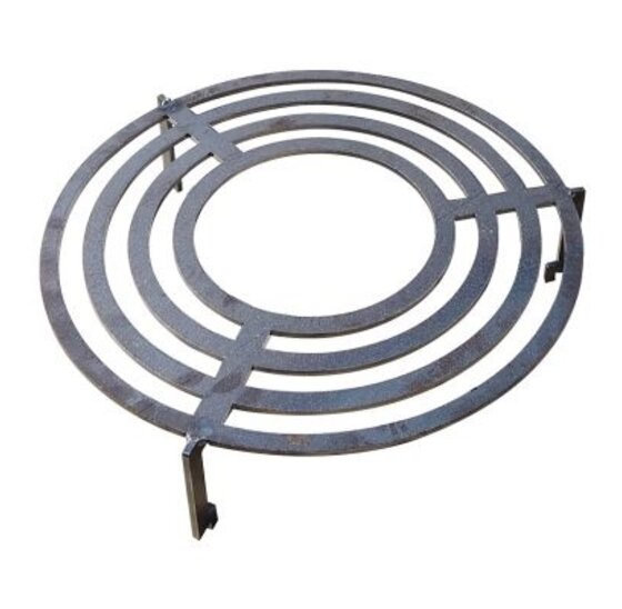 BBQ Staal Ø85x130x100cm (octagonaal) - Copy