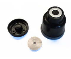 Magnetische deurstop 40-72x70mm Rubber