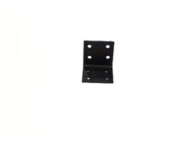 Hoekanker 40x40x40mm Zwart Gepoedercoat - 100 stuks