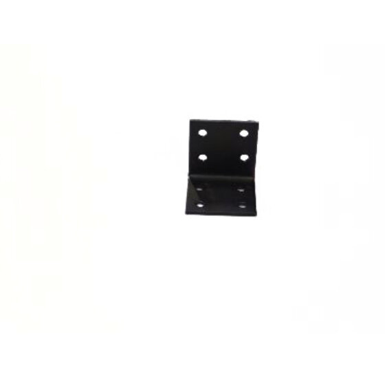 Hoekanker 40x40x40mm Zwart Gepoedercoat - 100 stuks
