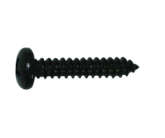 Plaatschroef rond 5,5x38mm Zwart verzinkt - 200 stuks