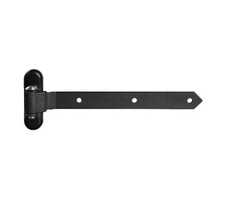 Scharnier verstelbaar 3DW - 350mm Zwart gepoedercoat - 2 stuks