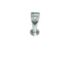 Schroefhuls met dwarsgat en flensplaat M16x100 mm verzinkt - 100 stuks