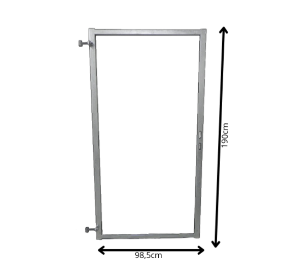 Poortframe 98,5x190cm Blokhutprofielen Vuurverzinkt