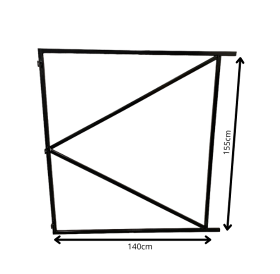 Verstelbaar poortframe