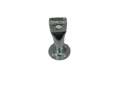 Schroefhuls met dwarsgat en flensplaat M12x70 mm verzinkt - 100 stuks