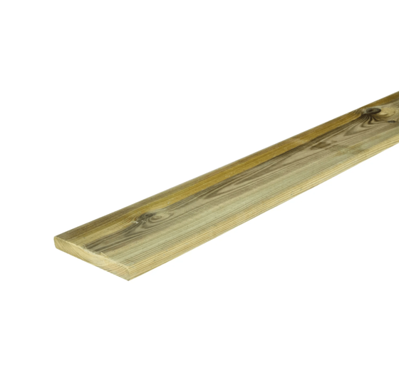 Draaibare lamellen schutting 220 cm RVS met grenen planken