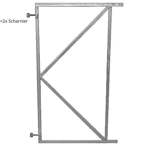 Verstelbaar poortframe