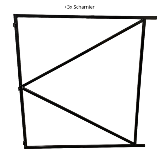Verstelbaar poortframe